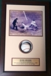 Duke Snider -Autographed Baseball in Shadow Box (Brooklyn Dodgers)